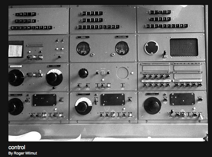 Photos of the BBC provided with permission from BBC engineer Roger Wilmut to the Museum of Magntic Sound Recording